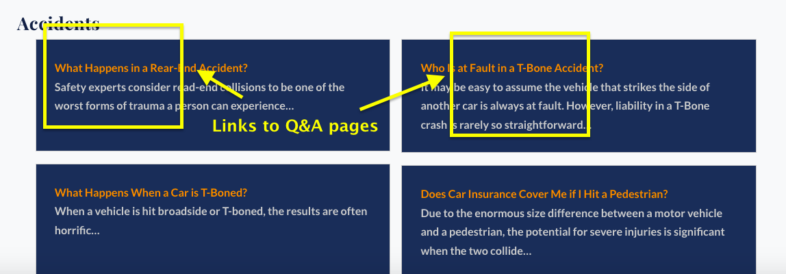 legal faq page seo the right way